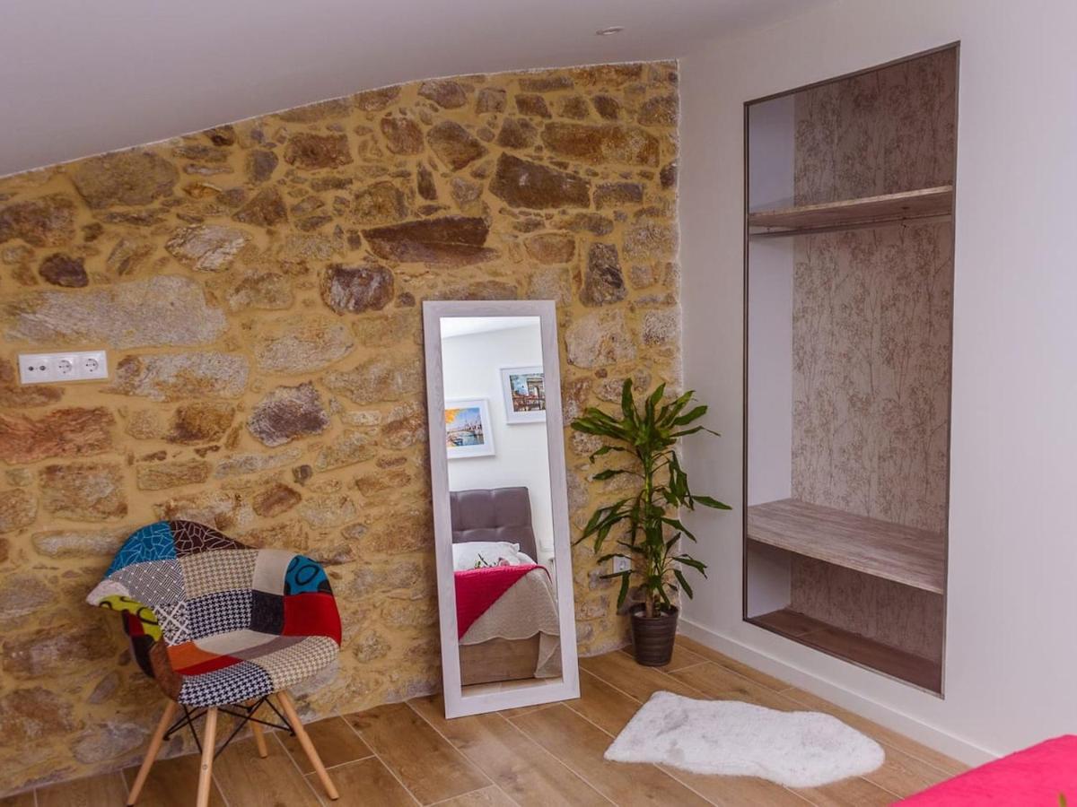 Casa Bretema En 1ª Linea De Playa Villa Boiro Kültér fotó