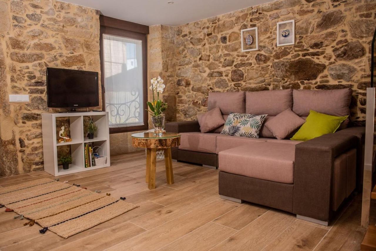 Casa Bretema En 1ª Linea De Playa Villa Boiro Kültér fotó