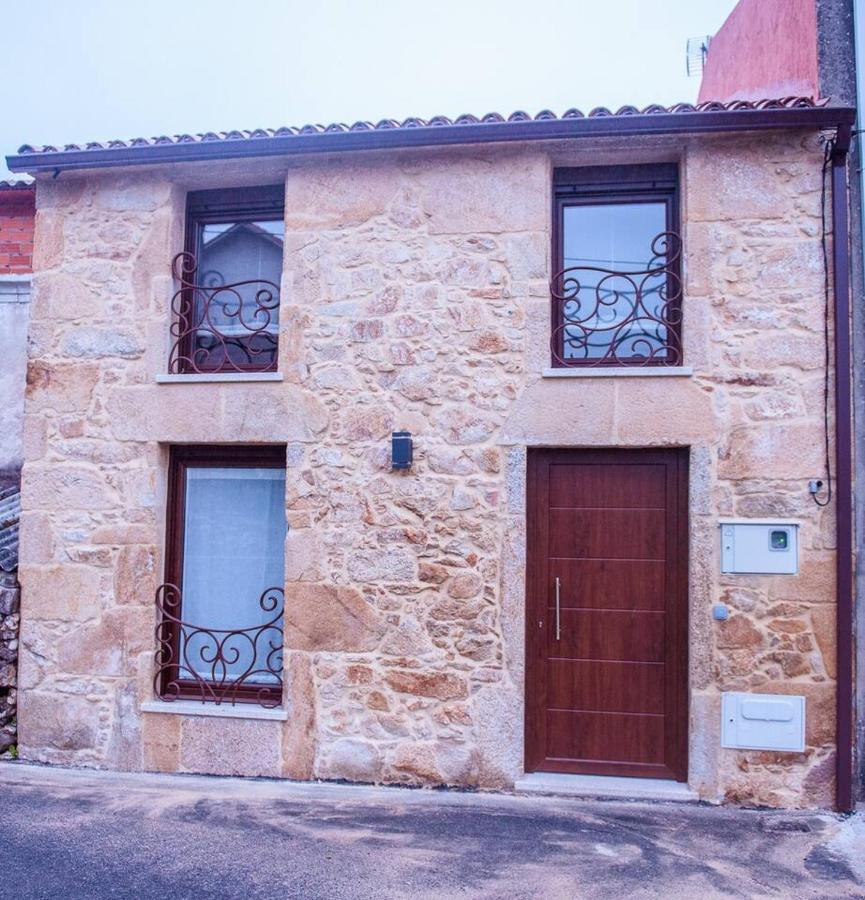 Casa Bretema En 1ª Linea De Playa Villa Boiro Kültér fotó